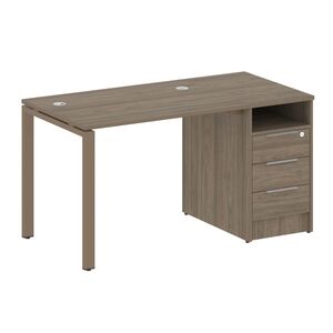 Рабочая станция с опорной тумбой