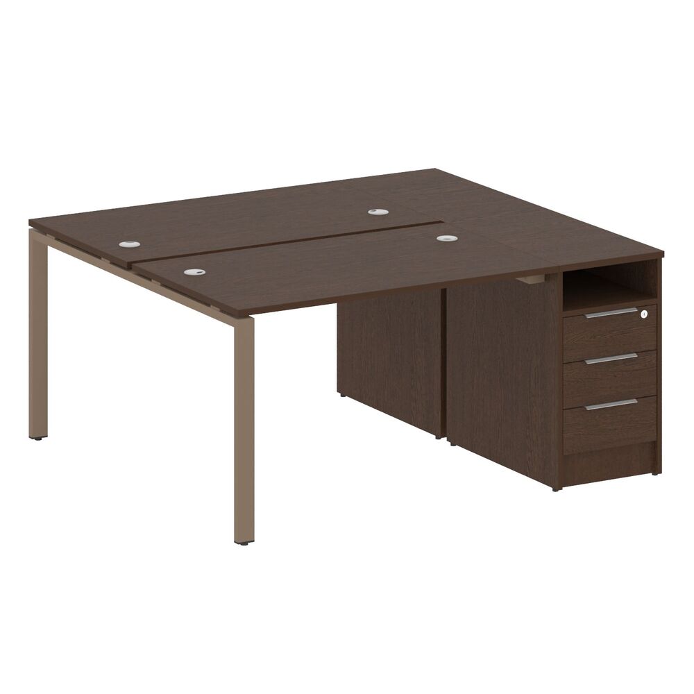 Рабочая станция с опорной тумбой