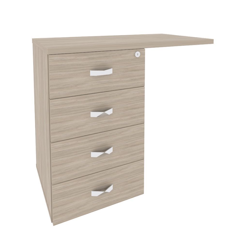 Тумба приставная (универсальная л/пр)