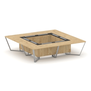 Стол переговорный квадратный