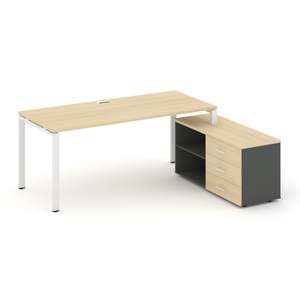 Style Project Direct Стол письменный с греденцией правой