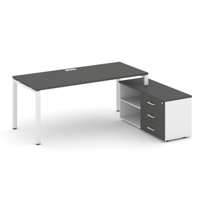 Style Project Direct Стол письменный с греденцией правой