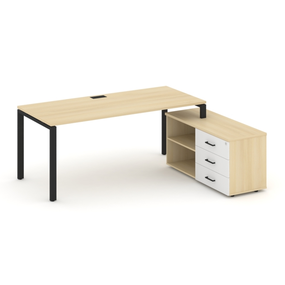 Style Project Direct Стол письменный с греденцией правой