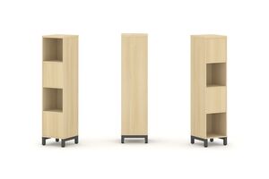 Набор стеллажа двухстороннего, 4 яруса