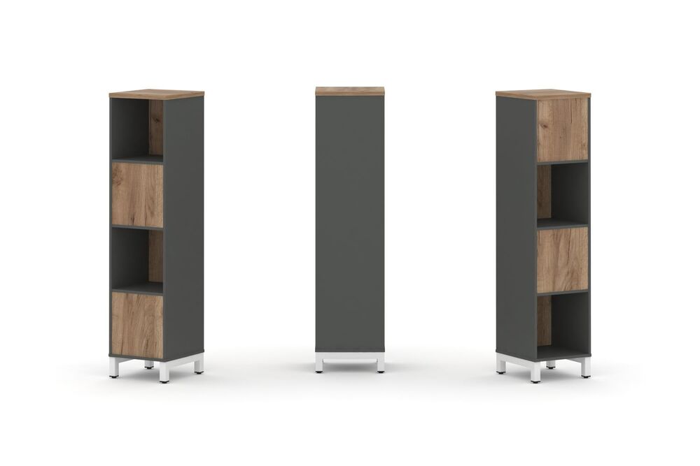 Набор стеллажа двухстороннего, 4 яруса