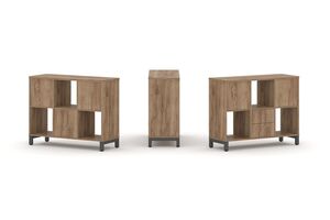 Набор стеллажа одностороннего, 2 яруса