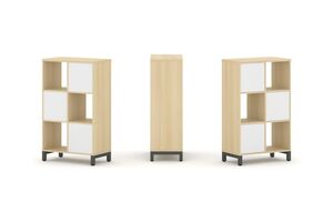 Набор стеллажа одностороннего, 3 яруса