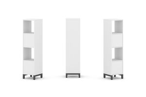 Набор стеллажа одностороннего, 4 яруса