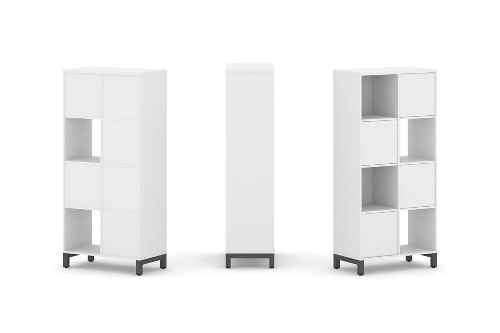 Набор стеллажа одностороннего, 4 яруса