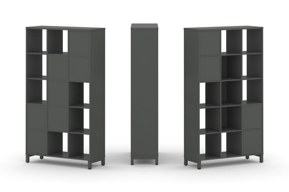 Набор стеллажа одностороннего, 5 ярусов