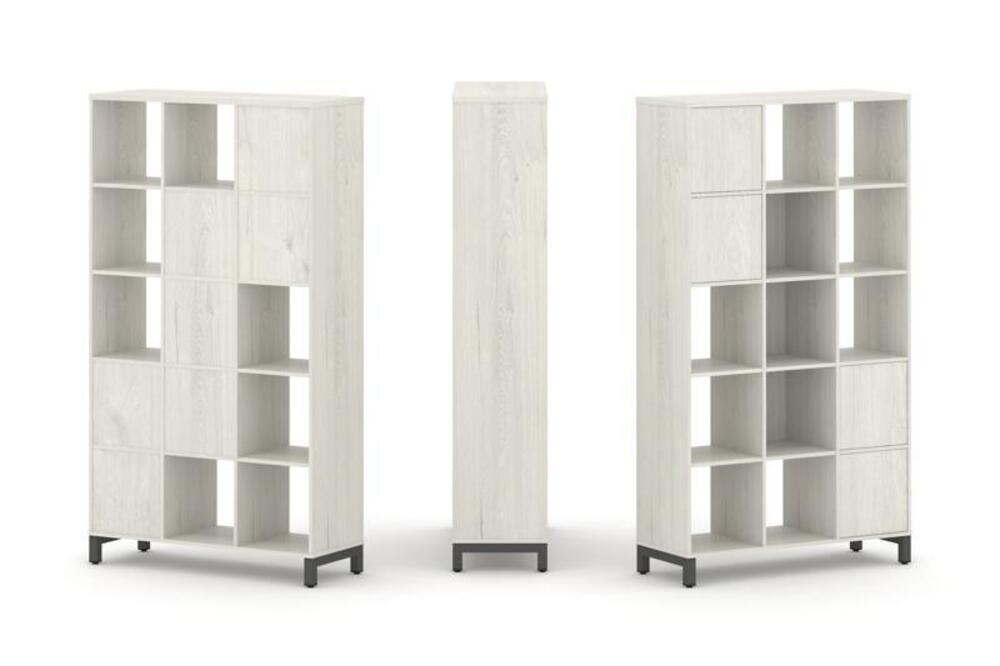 Набор стеллажа одностороннего, 5 ярусов