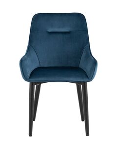 Стул Диана велюр сине-зеленый 4 шт