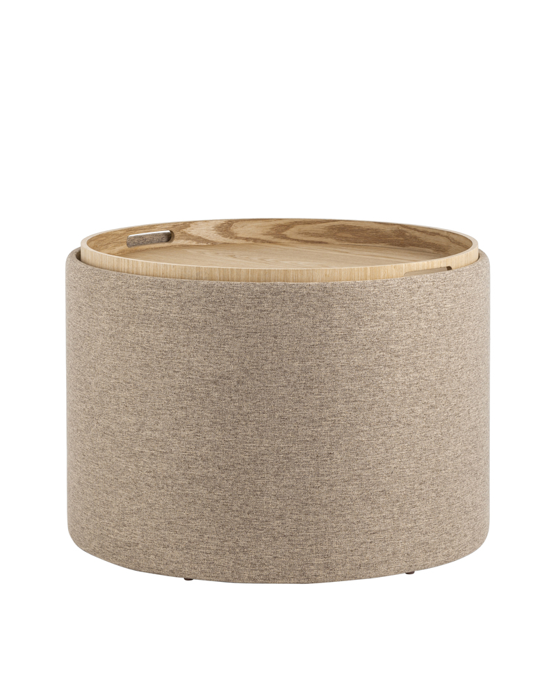 Пуф-столик с ящиком