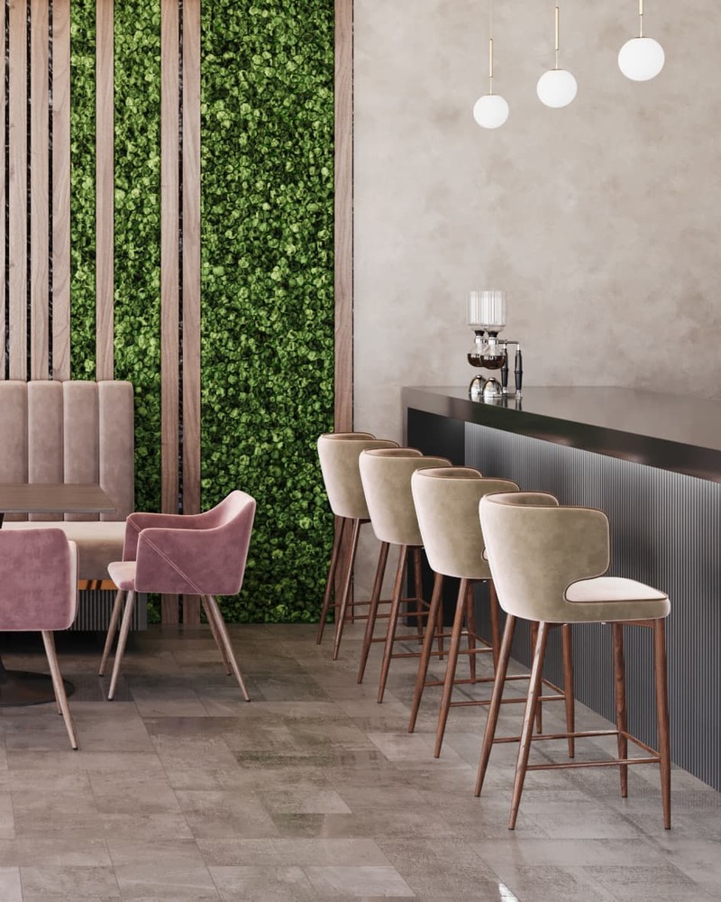 Стул полубарный