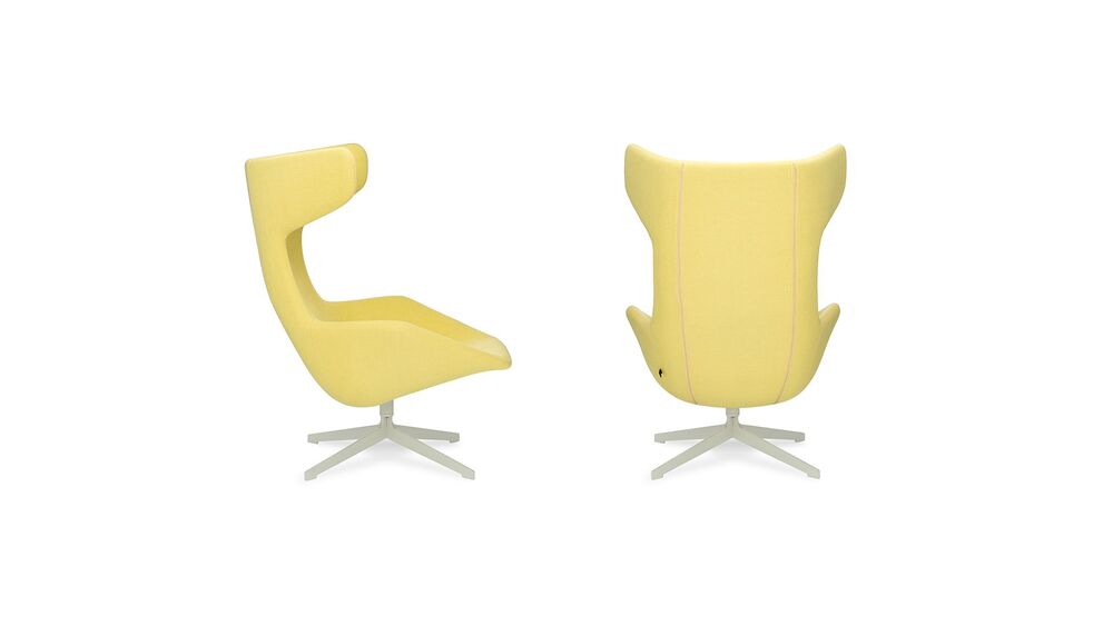 Кресло на поворотной крестовине