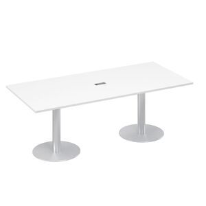 Стол для переговоров 220 на колоннах с дисками