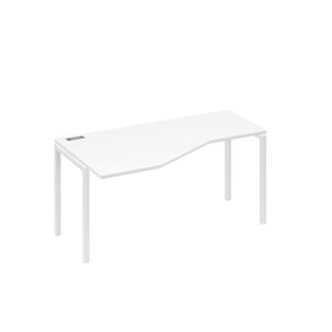 Стол эргономичный левый "Техно"на металлокаркасе DUE