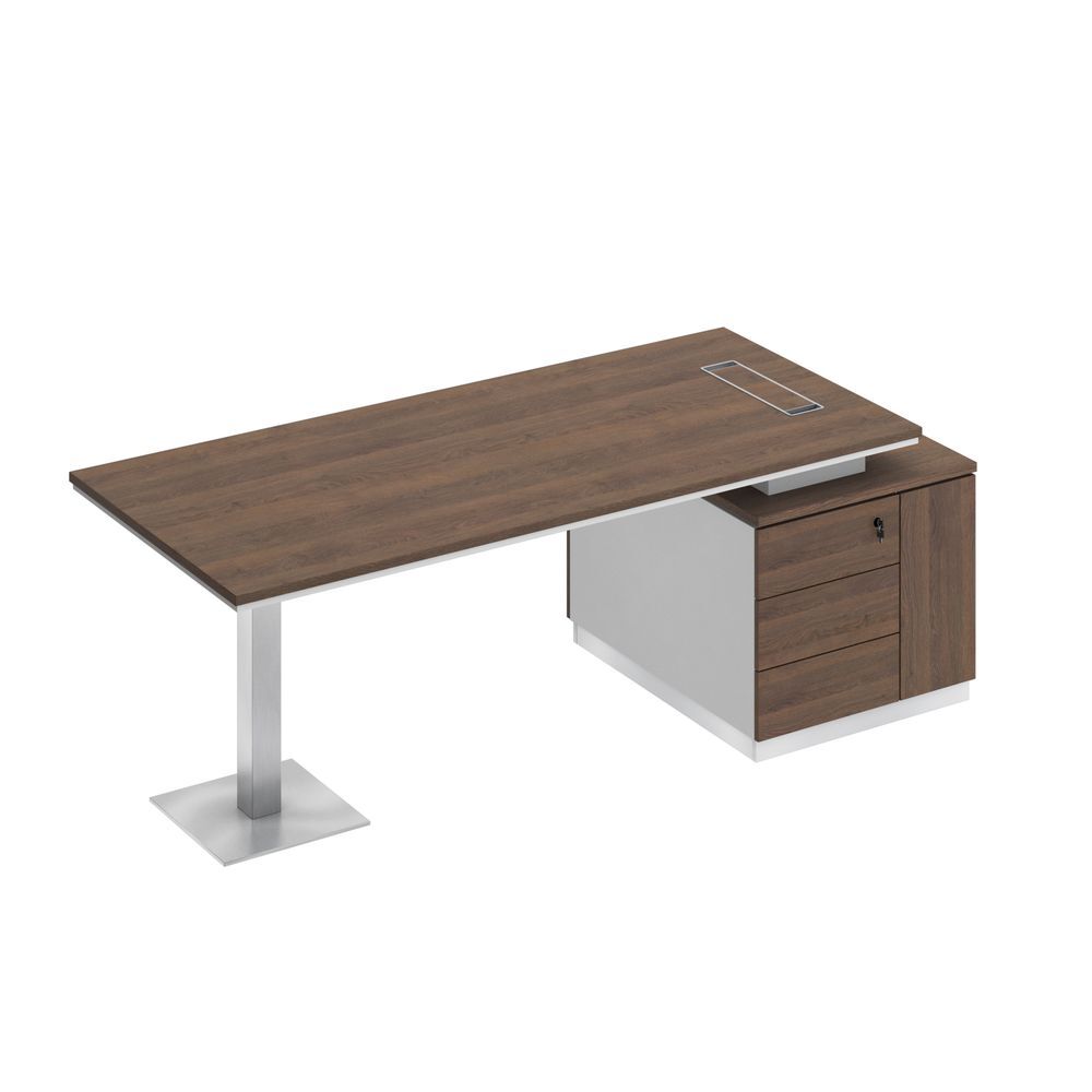 Стол на опорной тумбе