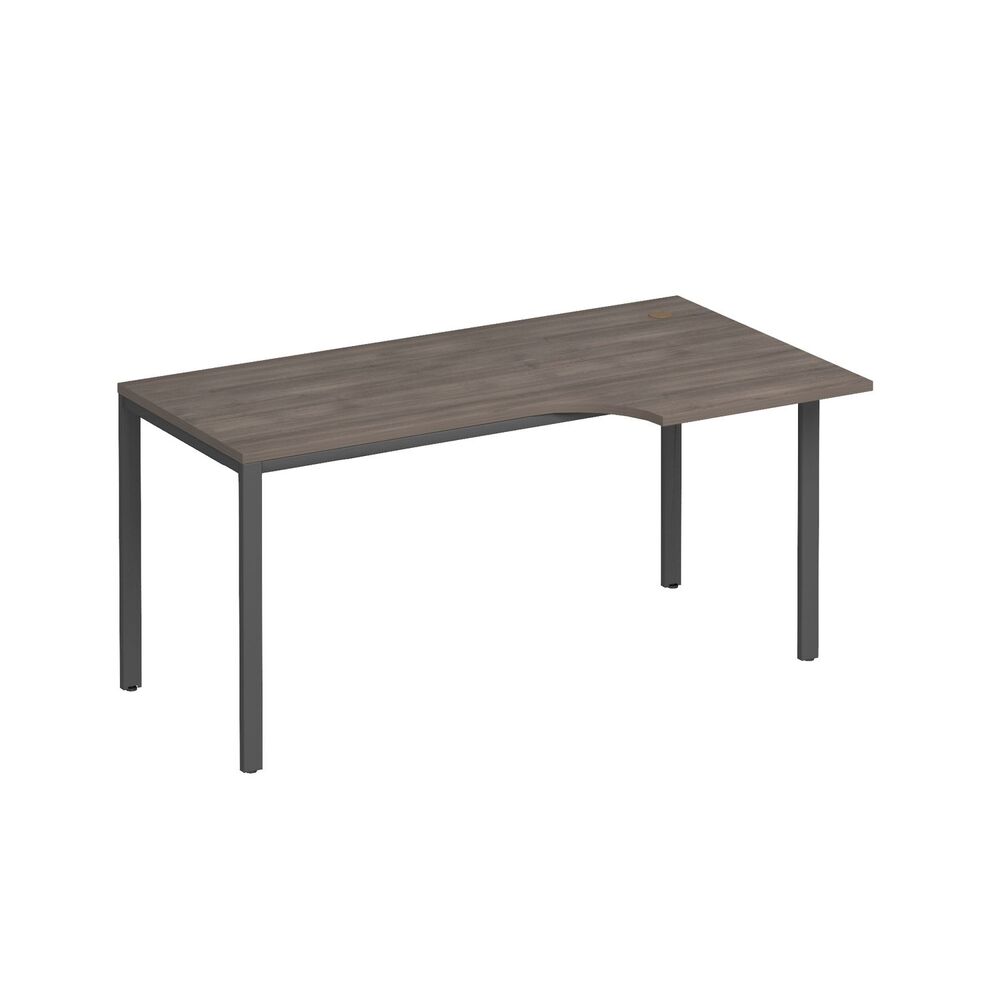 Стол эргономичный правый на металлокаркасе МП2